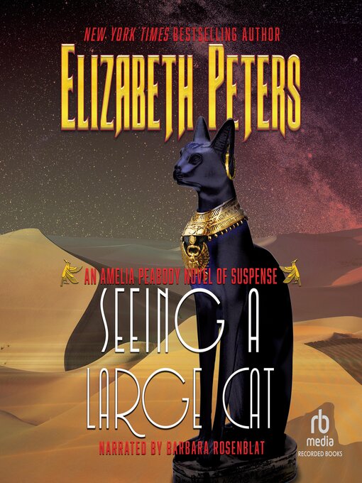 Title details for Seeing a Large Cat by Elizabeth Peters - Wait list